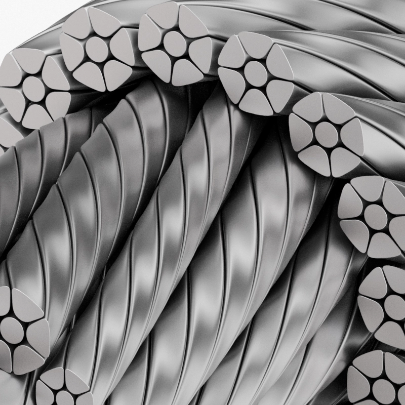 3D render preview of a Goldsun rope